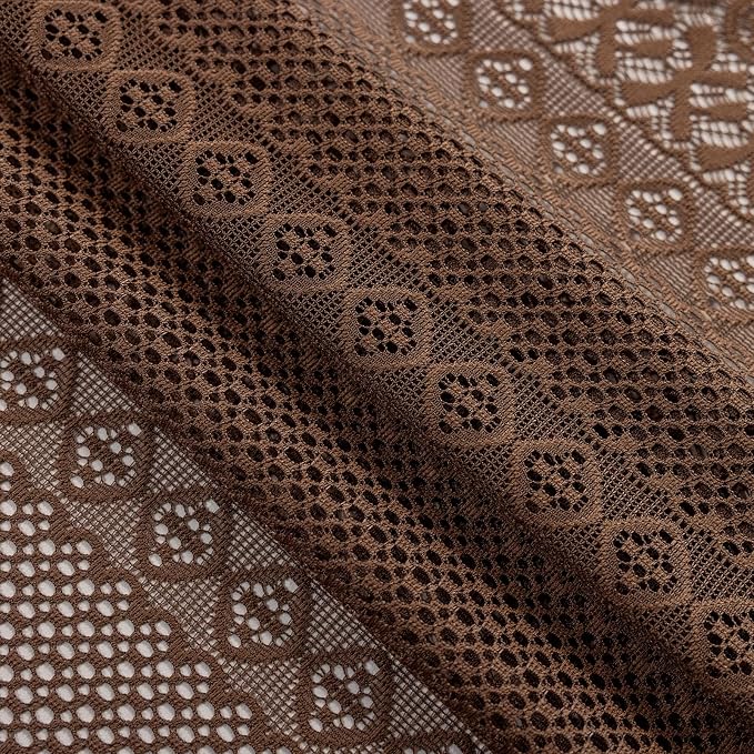 Sutuo Home Caramel Door Window Curtains - Image 9