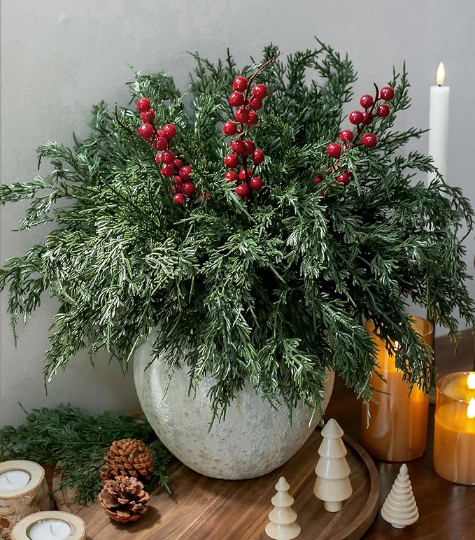 Cedar Stems Artificial Norfolk Pine Branches by Ivydale