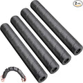 4 Pack Pipe Insulation Foam Tube, 15.7" Black Pool Noodles Foam | Multi-Purpose by LFUTARI