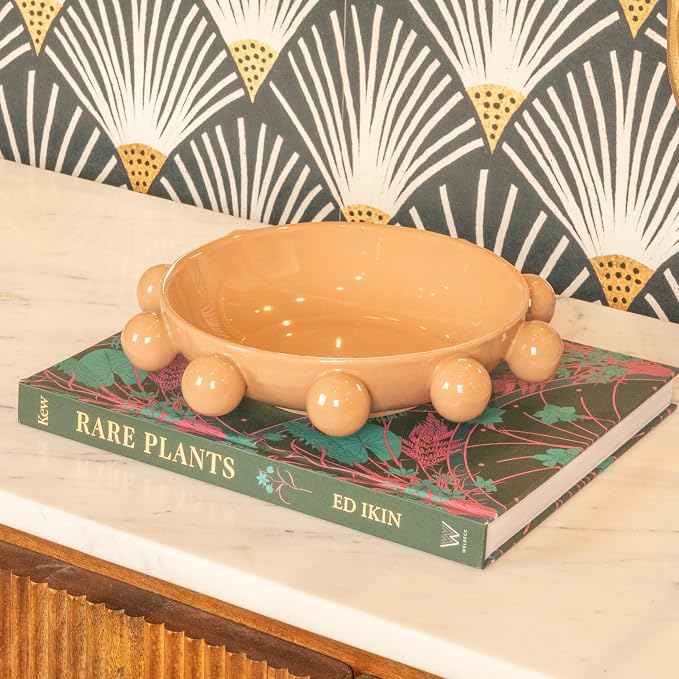 Bloomingville 9.75 Inches Stoneware Bowl - Image 6