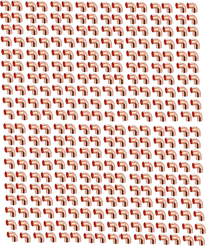 EZ-FLUID 3/4" C X C LF Short Radius Copper 90 Degree Elbow Pressure Copper by EZ-FLUIDPlumbingProducts