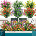 AGIRL Artificial Flowers Outdoor UV Resistant Fake Plant Garden Patio Decor | by AGIRL