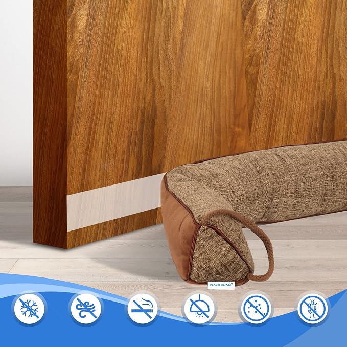 NABOWAN Weighted Door Draft Stopper — Triangular Under-Door Gap Filler - Image 4