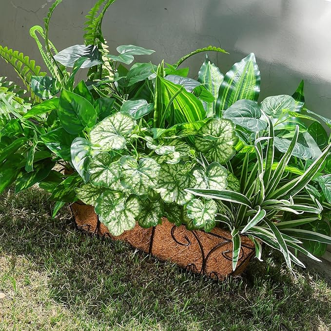 Starttag Artificial Bunches Greenery Plants Fake Plastic Leaves - Image 2