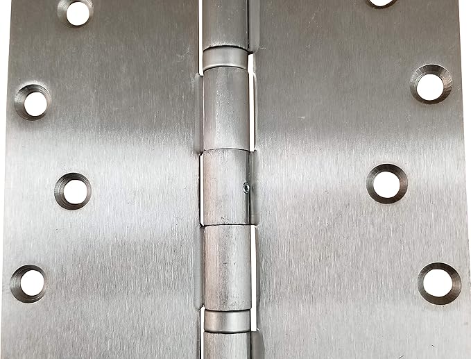 Hinge Outlet Square Ball Bearing Commercial Door Hinges, Heavy Duty Steel - Image 4
