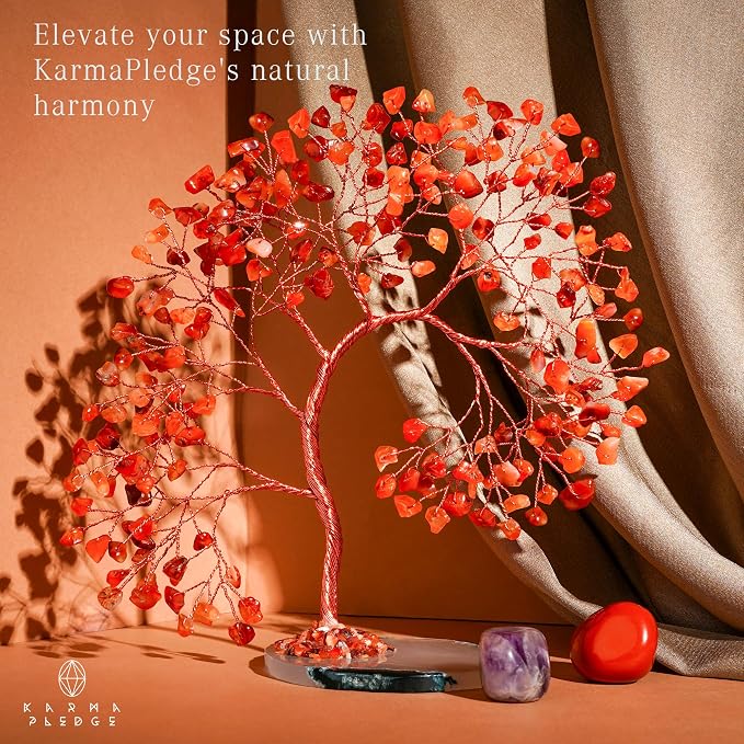 Crystal Tree of Life for Home, Wall Decor to Bring Money & Good Luck, Handmade - Image 4