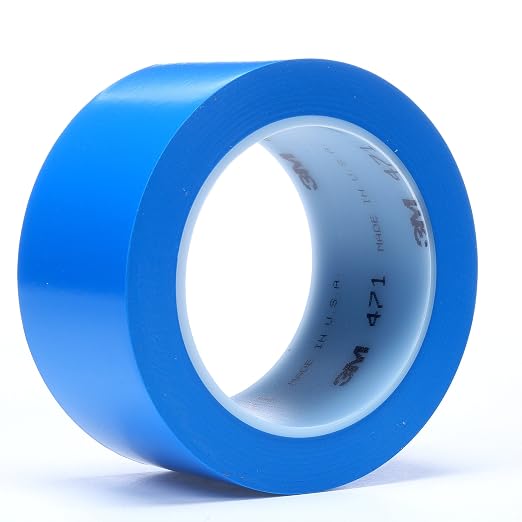 3M Vinyl Tape 471, 48 in x 20 yd, 1 Roll Untrimmed, Paint Alternative by 3MIndustrial