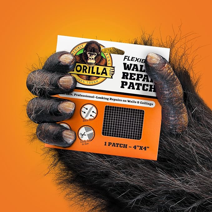 Gorilla Durable Wall Repair Patch, - Image 4