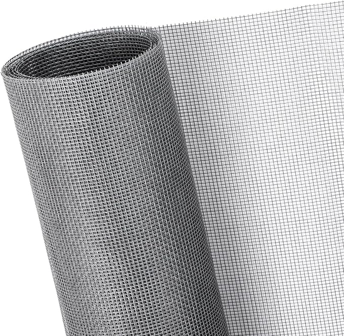 40"x118" Window Screen Mesh, Fiberglass Window Screen, Screen Door Mesh by Amzjjle