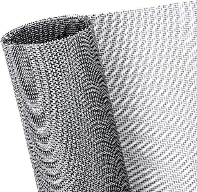 59"x79" Window Screen Mesh, Fiberglass Window Screen, Screen Door Mesh by Amzjjle