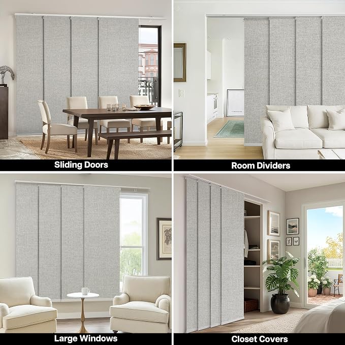 4-Panel Replacement Fabric, Room Darkening - Image 6
