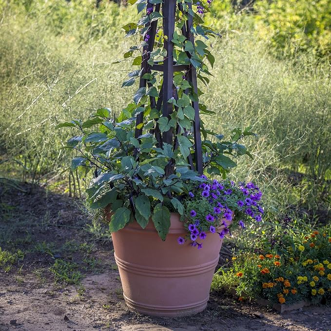 Crescent Garden Brunello Small Classic Planter, Indoor/Outdoor Weather-Safe - Image 7