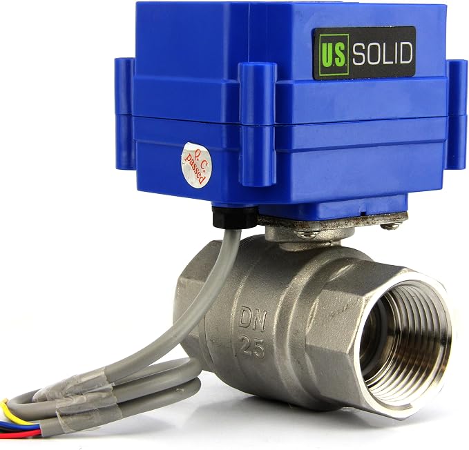 U.S. Solid 1" Motorized Ball Valve - Image 2