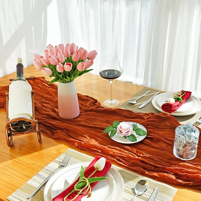 Mandy's 28pcs Artificial Pink Tulips - Image 3