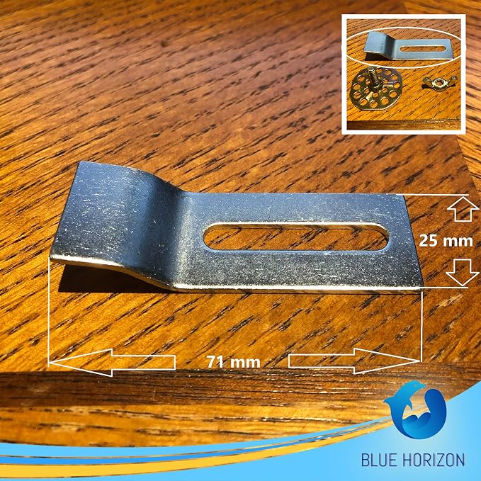 Undermount Sink Clips, Undermounting Sink Brackets, Bathroom Kitchen Ceramic - Image 8