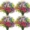 24 Pcs Mixed Artificial Flowers by OuddyDecor