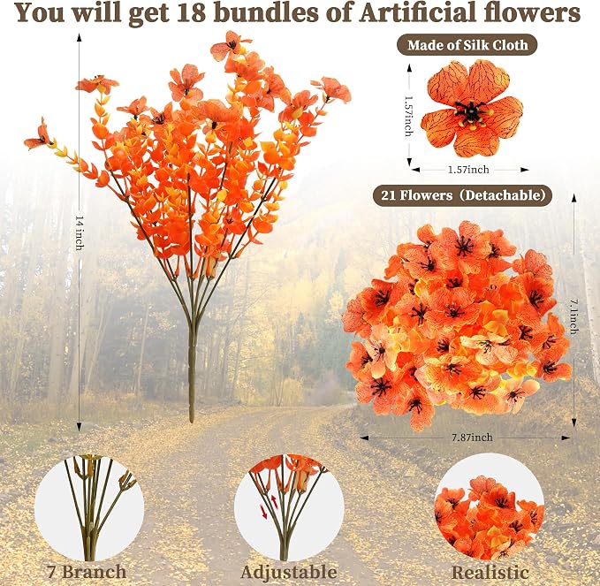 ColoPlay 18 Bundles Artificial Mums - Image 2