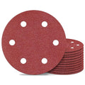 Awutzut 9 Inch 6 Hole Sanding Discs 60 Grit Hook and Loop by Awutzut