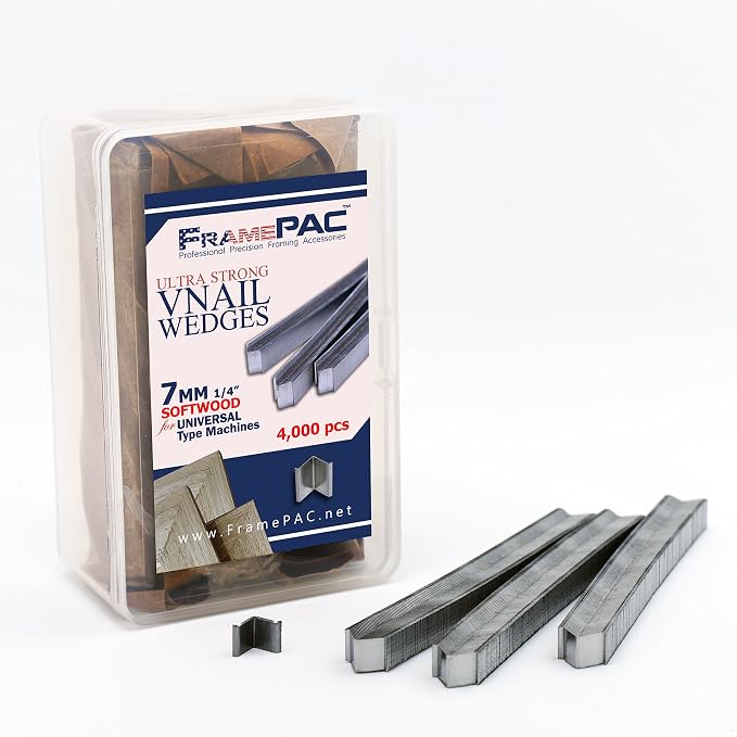 V Nails for Picture Frames Softwood Universal 7mm - - Image 2