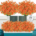 AGIRL Artificial Fall Flowers Fake Mums Outdoor, Faux Plant Porch Decor Home | by AGIRL