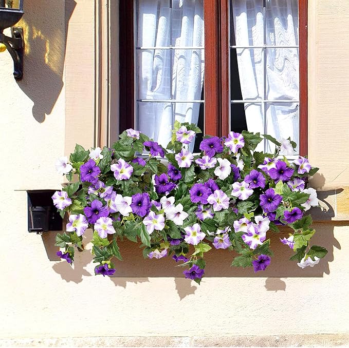 Ammyoo Artificial Hanging Fake Flowers - Image 5