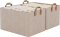 StorageWorks Large Fabric Storage Bins, Metal Frame, Collapsible, Storage Basket by StorageWorks