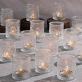 30 Pcs Clear Votive Candle Holders by DEVI