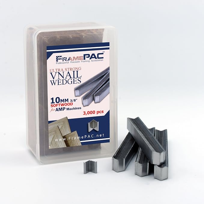 V Nails for Picture Frames Softwood 10mm - - Image 2