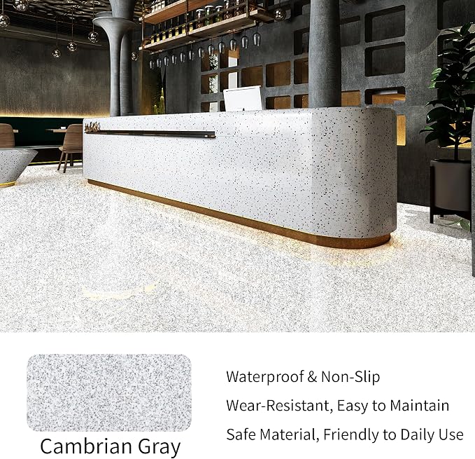 Epoxy Colored Sand Floor Paint, High-Gloss Self-Leveling Epoxy Coating | - Image 2