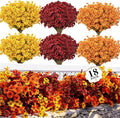 ColoPlay 18 PCS Artificial Mums by ColoPlay