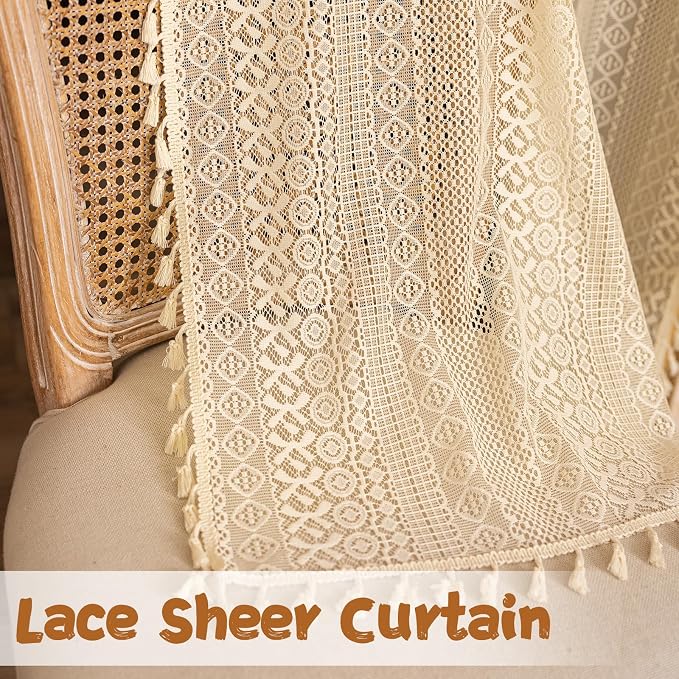 Sutuo Home Boho Doorway Curtains - Image 6