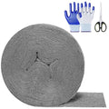 Steel Wool Mice Control, #0000 Fine Steel Wool 65Ft, Mouse Hole Filler DIY Kit by Lipulacer