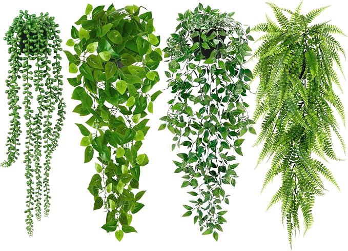 Palonu Artificial Hanging Plants by Palonu
