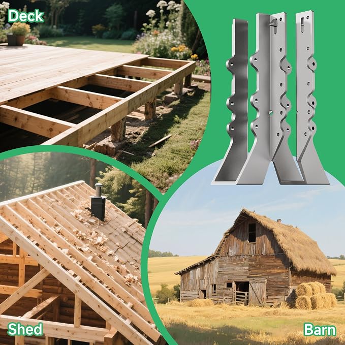Heavy Duty 2X10 Joist Hanger 14 Gauge LU210 Galvanizing Face Mount Joist Hangers - Image 4