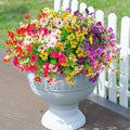 florisso Artificial Flowers for Outdoors Daisy 12 Bundles for Home Decor | Faux by florisso