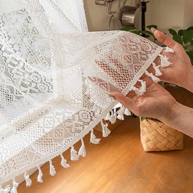 Sutuo Home Boho Short Curtain Valance - Image 4