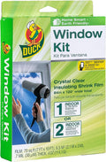 Duck 286218 Extra Large Patio Door Shrink Film Window Insulation kit, Crystal by DuckBrand