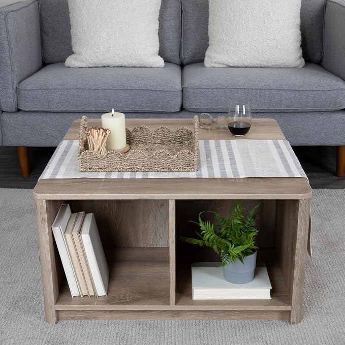 Household Essentials Seagrass Decorative Tray - Image 9