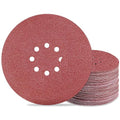 9 inch Sanding Discs 60 Grit 8 Holes Hook and Loop Sandpaper by Awutzut