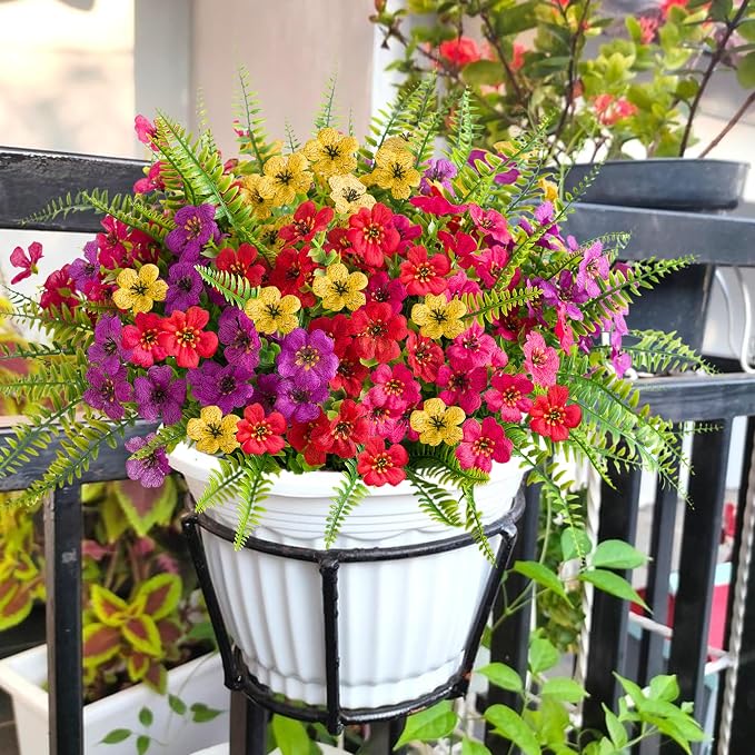 Artificial Faux Outdoor Flowers Plants - Image 6