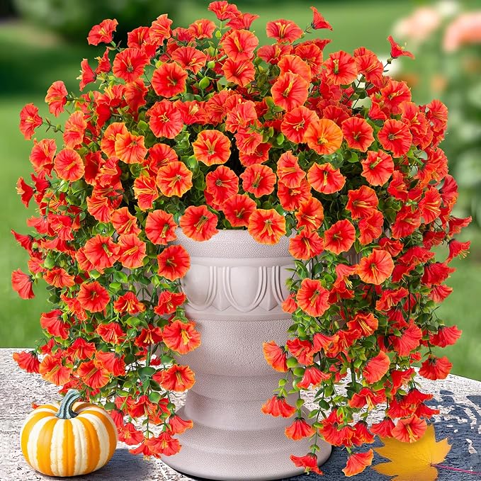 Artificial Fall Faux Hanging Flowers Plants - Image 9