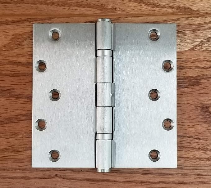 Hinge Outlet Square Ball Bearing Commercial Door Hinges, Heavy Duty Steel - Image 3