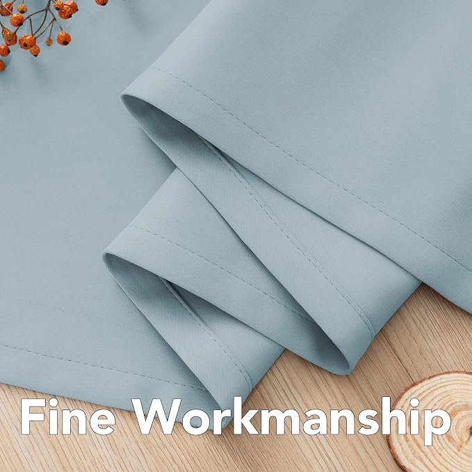 H.VERSAILTEX Light Blue Curtains - Image 6