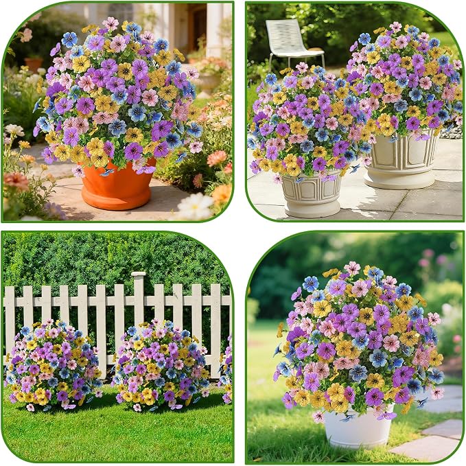 Alupssuc 2Pcs 20" Artificial Topiary Ball Flowers - Image 5