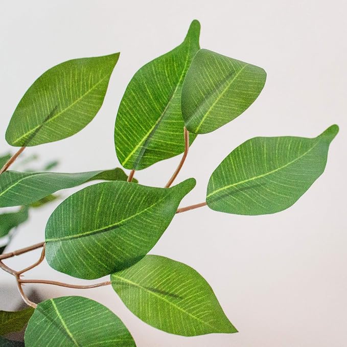 Nearly Natural 7 ft Artificial Ficus Tree - Image 6