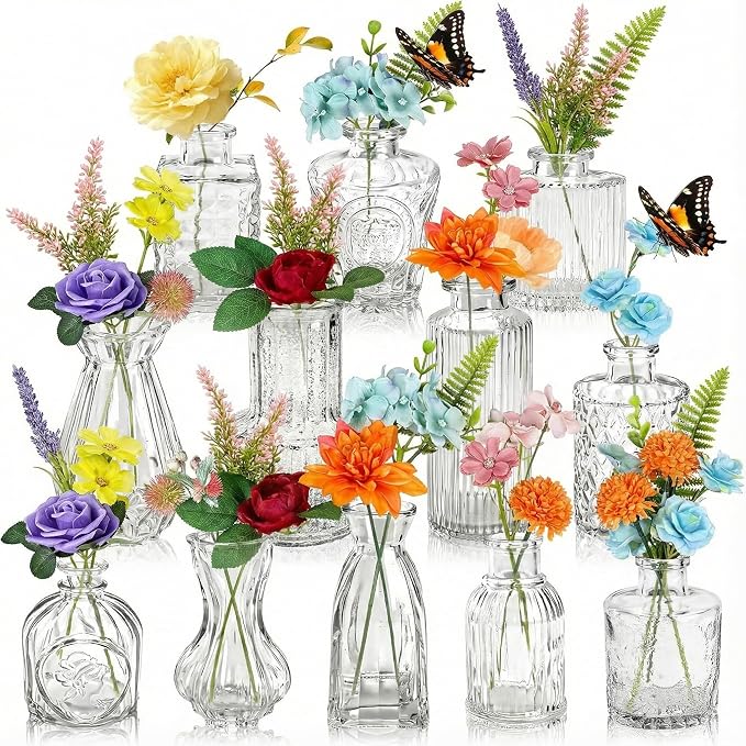 36 Pcs Artificial Flowers Table Centerpiece - Image 9