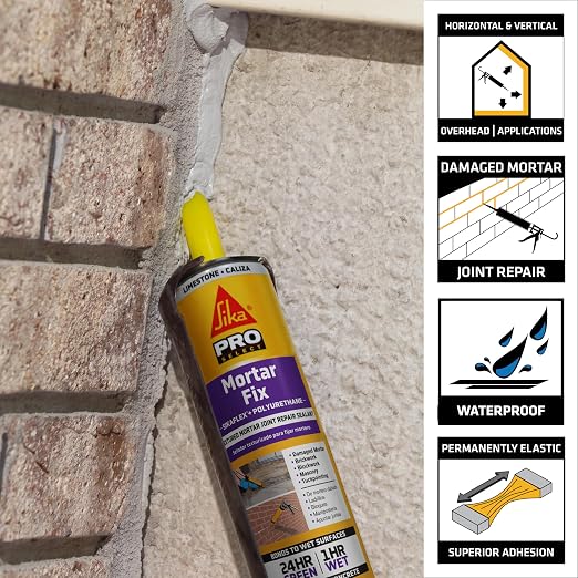 Sikaflex Mortar Fix, Polyurethane sealant - Image 3