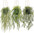 3 Packs 18.5" Fake Hanging Plants by Decorateyouridealhomewithease