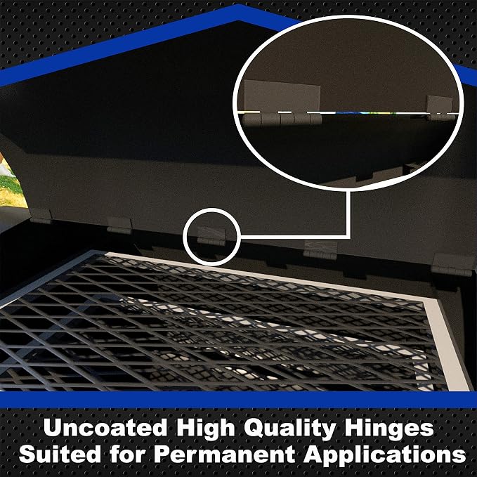 Heavy Duty Weldable 6 Pairs 4" x 4" Gate Hinges-Steel Butt Hinge/HVY Gates - Image 3