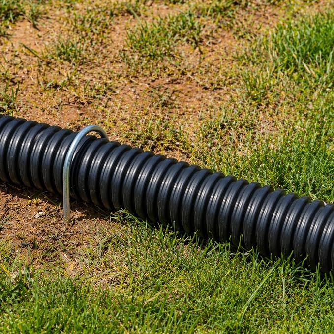 Heavy-Duty Downspout Holder – 3 Pack 6mm Thick U-Shaped Gutter Downspout - Image 3